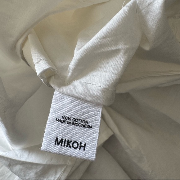 Mikoh White Sakura Midi Summer Dress in Bone Color size 2 / M - Picture 10 of 11